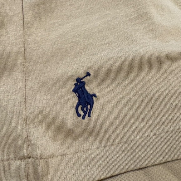 Polo Ralph Lauren Mens T Shirt Surrey Tan Short Sleeve Crew Neck Logo 3XLT - Picture 6 of 8